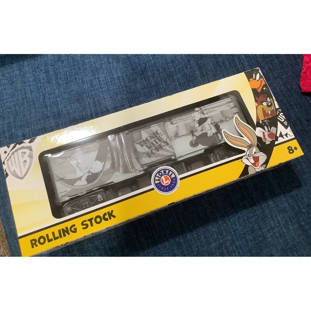 Lionel 2038160 Looney Tunes -picnic With Porky Boxcar Stock Car O-Gauge NEW!